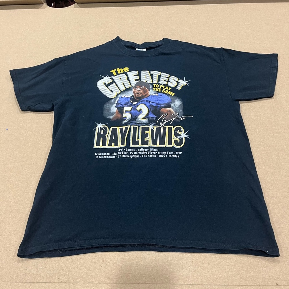 Vintage ray Lewis t shirt